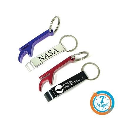 Branded Promotional EXPRESS TALON BOTTLE OPENER KEYRING Bottle Opener From Concept Incentives.