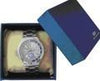 Branded Promotional USB FLASH DRIVE MEMORY STICK WATCH in Silver Watch From Concept Incentives.