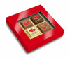 Branded Promotional VALENTINES BOX OF PRINTED BELGIAN PRALINES from Concept Incentives