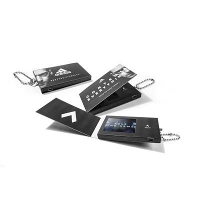 Branded Promotional BUSINESS CARD VIDEO BROCHURE Sound Card From Concept Incentives.