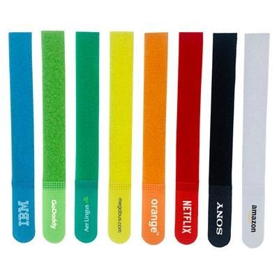 Branded Promotional VELCRO CABLE TIE Cable Tidy From Concept Incentives.