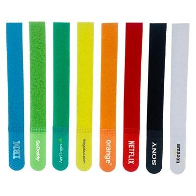 Branded Promotional VELCRO CABLE TIE Cable Tidy From Concept Incentives.