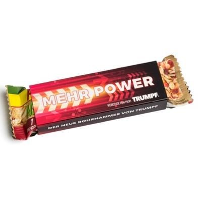 Branded Promotional 40G CRISPY VEGAN ENERGY BAR Energy Bar From Concept Incentives.