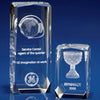 Branded Promotional CRYSTAL GLASS VERBIER AWARD OR TROPHY AWARD Award From Concept Incentives.