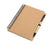 Branded Promotional RECYCLED NOTE BOOK & BALL PEN in Beige Notebook from Concept Incentives