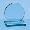 Branded Promotional 10CM JADE GLASS CIRCLE AWARD Award From Concept Incentives.