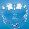 Branded Promotional 20CM HEART SHAPE BOWL Bowl From Concept Incentives.