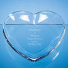 Branded Promotional 30CM HEART SHAPE BOWL Bowl From Concept Incentives.