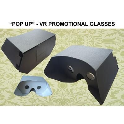 Branded Promotional POP UP VR21 VIRTUAL REALITY GLASSES Glasses From Concept Incentives.