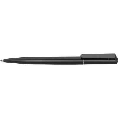 Branded Promotional VALUE TWIST BALL PEN in Black Pen From Concept Incentives.