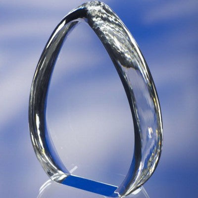 Branded Promotional MOUNTAIN AWARD TROPHY  in Optical Glass Award From Concept Incentives.