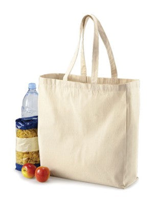 Branded Promotional CANVAS CLASSIC SHOPPER TOTE BAG Bag From Concept Incentives.