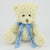 Branded Promotional 15CM BOW BUTTERMILK WAFFLE BEAR Soft Toy From Concept Incentives.