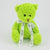 Branded Promotional 15CM BOW KIWI WAFFLE BEAR Soft Toy From Concept Incentives.