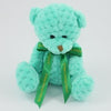 Branded Promotional 15CM BOW MINT WAFFLE BEAR Soft Toy From Concept Incentives.