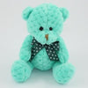 Branded Promotional 15CM PLAIN  MINT WAFFLE BEAR Soft Toy From Concept Incentives.