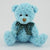 Branded Promotional 15CM PLAIN  SKY WAFFLE BEAR Soft Toy From Concept Incentives.