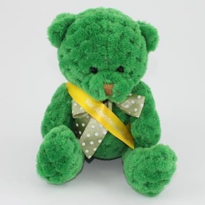 Branded Promotional 15CM SASH KELLY WAFFLE BEAR Soft Toy From Concept Incentives.
