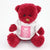 Branded Promotional 15CM TEE SHIRT BERRY WAFFLE BEAR Soft Toy From Concept Incentives.