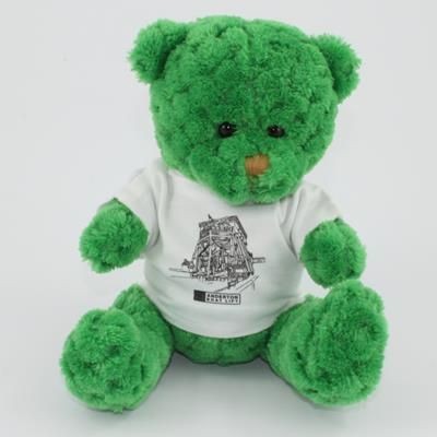Branded Promotional 15CM TEE SHIRT KELLY WAFFLE BEAR Soft Toy From Concept Incentives.