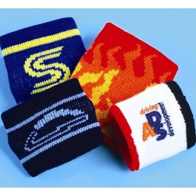 Branded Promotional TERRY TOWELLING WRIST BAND SWEATBAND Wrist Band From Concept Incentives.