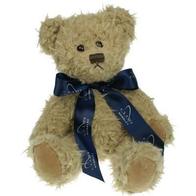 Branded Promotional 25CM WINDSOR BEAR Soft Toy From Concept Incentives.