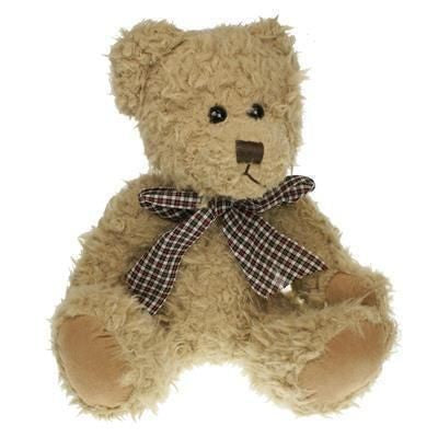 Branded Promotional 25CM PLAIN WINDSOR BEAR Soft Toy From Concept Incentives.