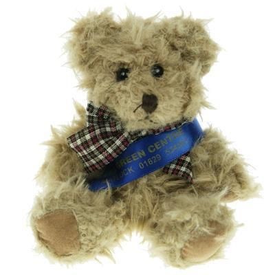 Branded Promotional 15CM WINDSOR BEAR with Sash Soft Toy From Concept Incentives.