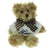 Branded Promotional 15CM WINDSOR BEAR with Tee Shirt Soft Toy From Concept Incentives.