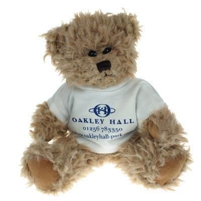 Branded Promotional 20CM WINDSOR BEAR with Tee Shirt Soft Toy From Concept Incentives.