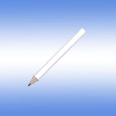 Branded Promotional MINI NE PENCIL in White Pencil From Concept Incentives.