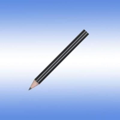 Branded Promotional MINI NE PENCIL in Black Pencil From Concept Incentives.