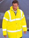 Branded Promotional DICKIES HIGH VISIBILITY MOTORWAY SAFETY JACKET Jacket From Concept Incentives.