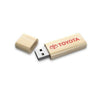 Branded Promotional WOOD USB STICK with Curve Body Memory Stick USB From Concept Incentives.