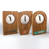 Branded Promotional REAL WOOD CLOCK STANDARD Clock From Concept Incentives.
