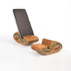 Branded Promotional REAL WOOD ROCKING PHONE STAND Mobile Phone Stand From Concept Incentives.