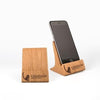 Branded Promotional REAL WOOD UPRIGHT PHONE STAND Mobile Phone Stand From Concept Incentives.