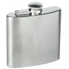 Branded Promotional 6OZ SILVER STAINLESS STEEL METAL  HIP FLASK Hip Flask From Concept Incentives.