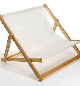 Branded Promotional DOUBLE WIDE BOY BEACH DECK CHAIR Chair From Concept Incentives.
