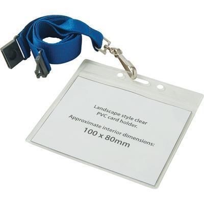 Branded Promotional CLEAR TRANSPARENT PVC WALLET Membership Card &amp; Pass Holder From Concept Incentives.