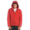 Branded Promotional B&C MENS HOODED HOODY FULL ZIP Fleece From Concept Incentives.