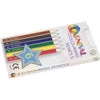 Branded Promotional CARNIVAL COLOURING PENCIL SET in Half Size Pack of 6 Pencil From Concept Incentives.