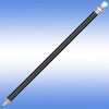 Branded Promotional ARGENTE PENCIL in Black Pencil From Concept Incentives.