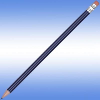 Branded Promotional STANDARD WE PENCIL in Dark Blue Pencil From Concept Incentives.