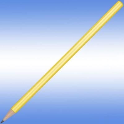 Branded Promotional HIBERNIA PENCIL in Yellow Pencil From Concept Incentives.