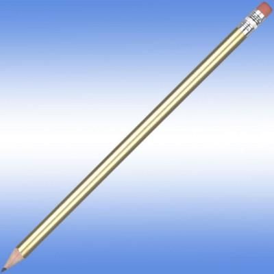 Branded Promotional STANDARD WE PENCIL in Gold Pencil From Concept Incentives.