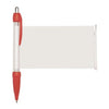 Branded Promotional BANNER MESSAGE PEN in Red Pen From Concept Incentives.