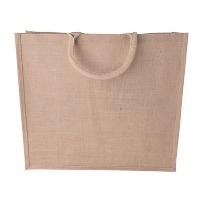 Branded Promotional JUTE SHOPPER TOTE BAG Bag From Concept Incentives.