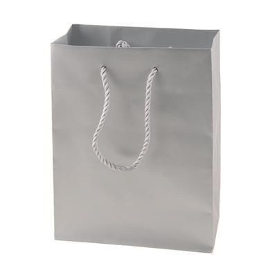 Branded Promotional MATT LAMINATED PAPER BAG Carrier Bag From Concept Incentives.