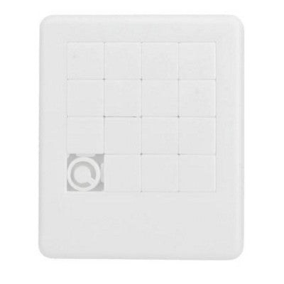 Branded Promotional SLIDING PUZZLE GAME in White Puzzle From Concept Incentives.